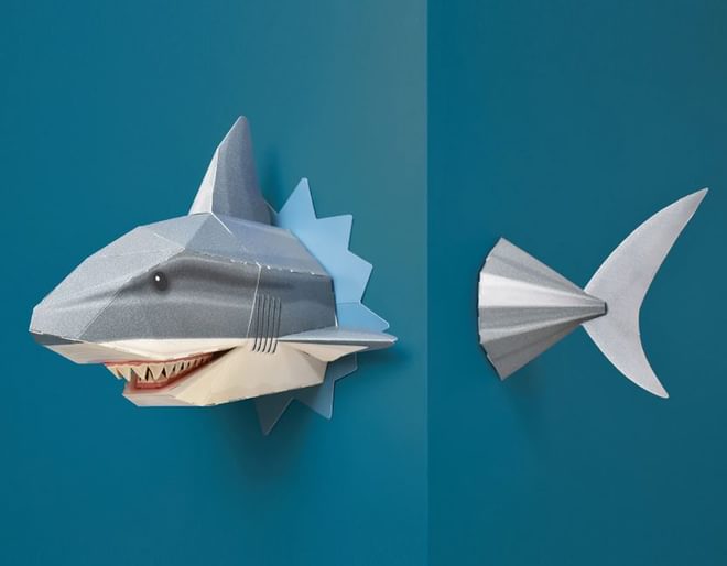 3D Shark Decoration