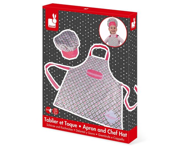 Janod Apron and Chef Hat Set