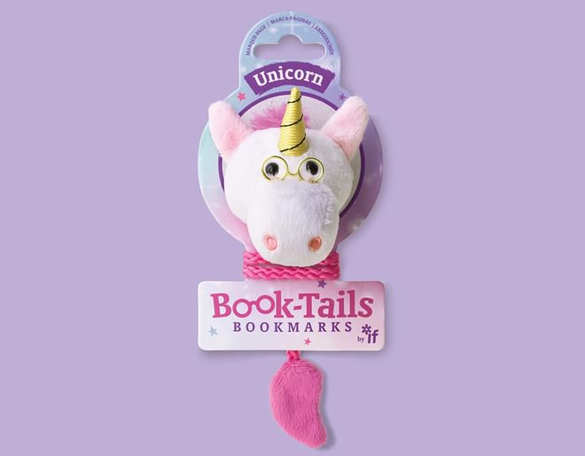 Unicorn Book-Tail Bookmark