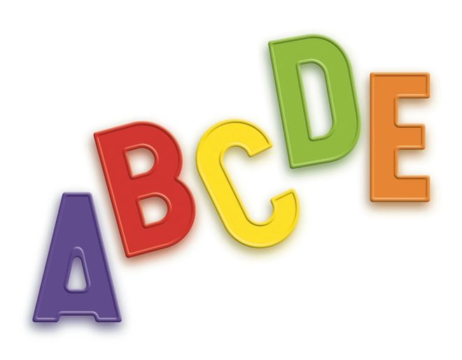 Quercetti Magnetic Capital Letters 5461 