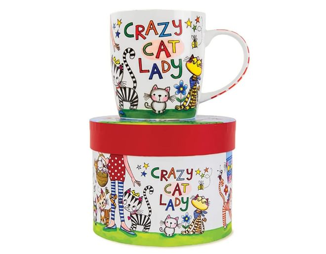 Rachel Ellen Crazy Cat Lady Mug