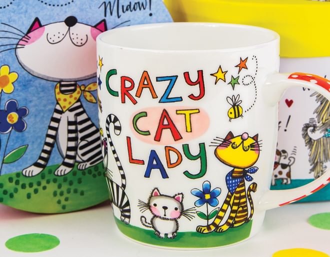 Crazy Cat Mug