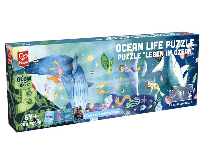 Ocean Life - Glow in the Dark Puzzle