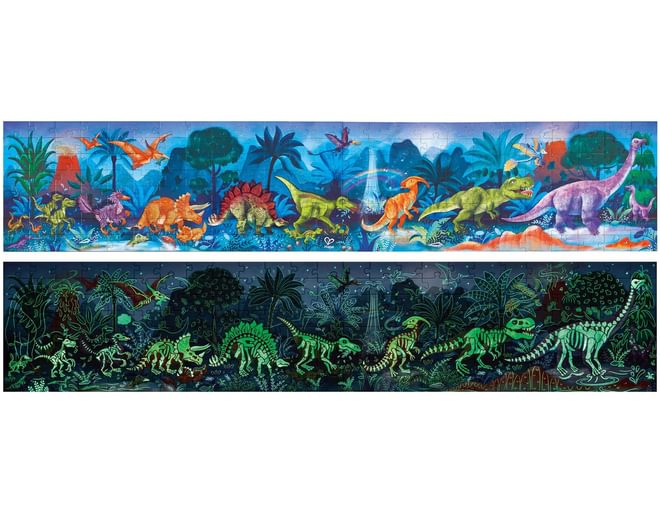 Dinosaur Glow in The Dark Jigsaw Puzzle