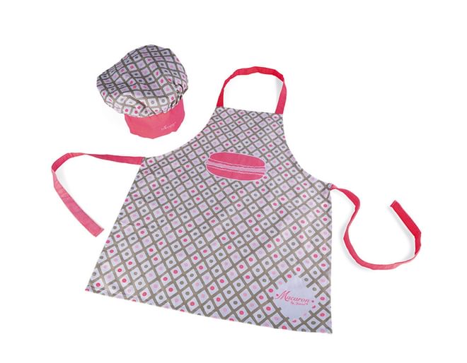 Janod Macron Apron and Chef Hat Set