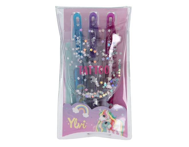 Top Model Tattoo Glitter Gel Pens