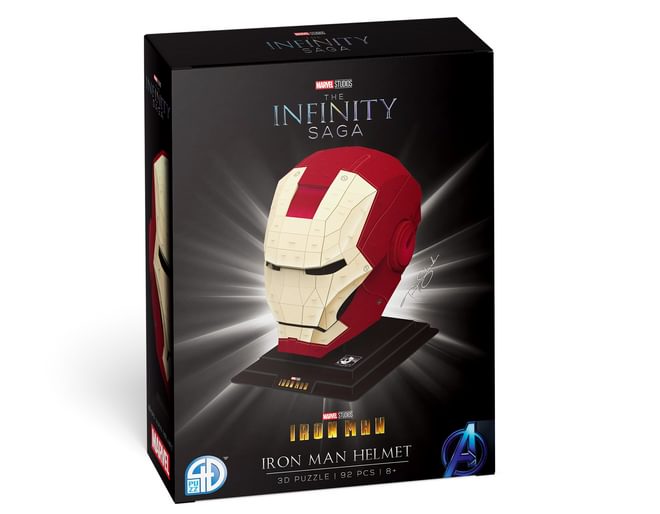 Iron Man Helmet 3D Marvel Model Puzzle