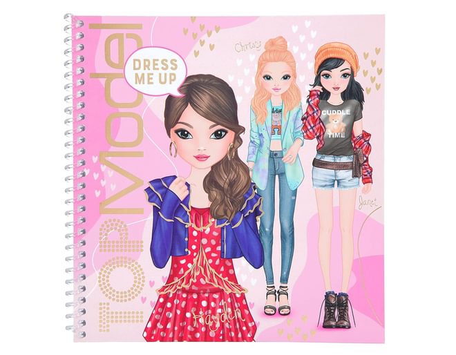 Top Model Dress Me Up Sticker Book