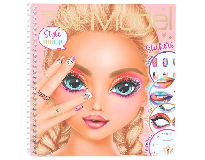 Style Me Up Top Model Beauty Sticker Book