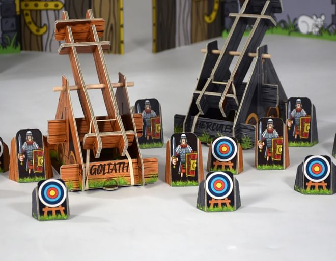 Build and play catapults