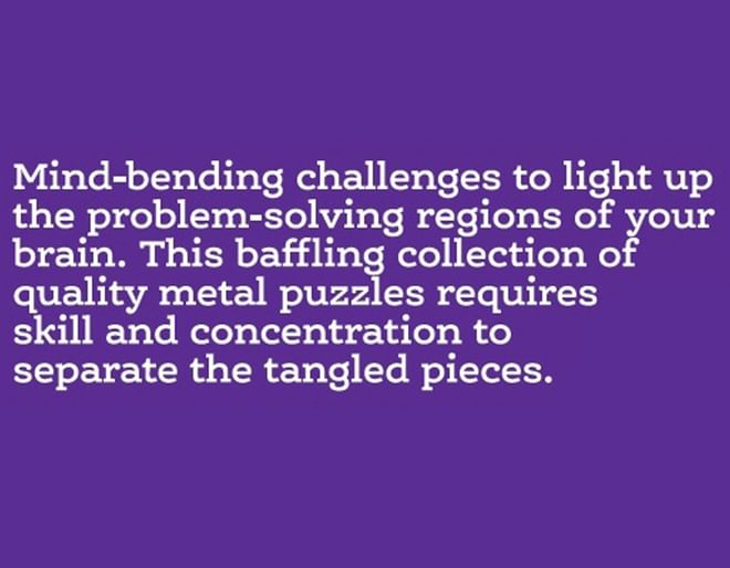 Metal Puzzles
