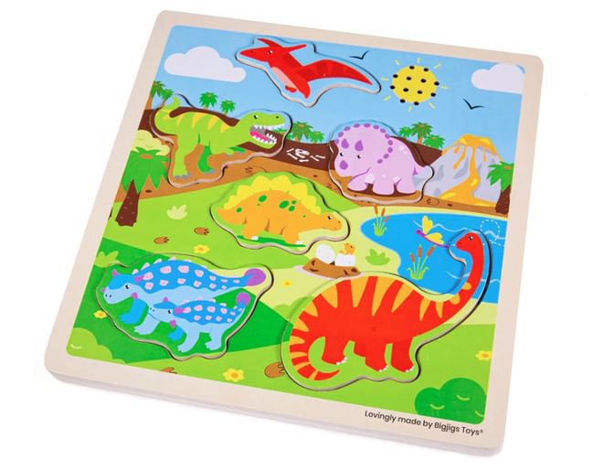Wooden Dinosaur Sound Puzzle