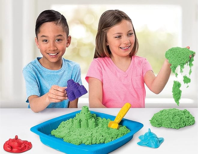 Kinetic Sand Sandcastle Set Spinmaster