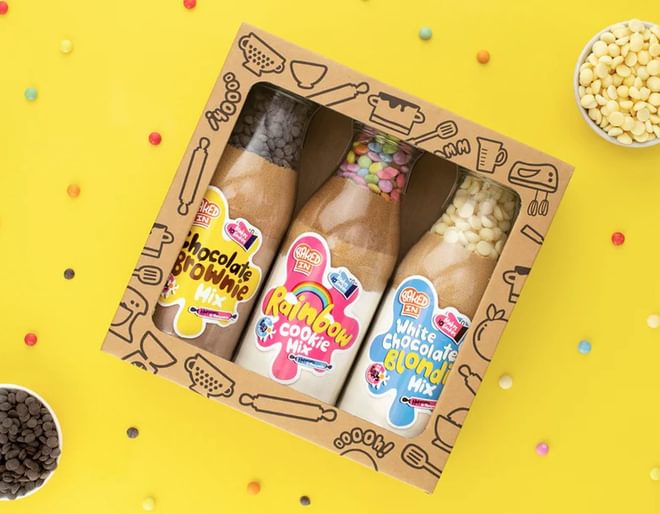 Baking Bottle Gift Set 3 Delicious Creations