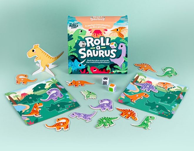 Roll-a-Saurus Dice game