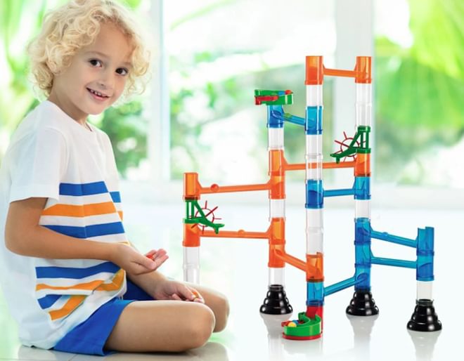 Migoga Transparent Marble Run