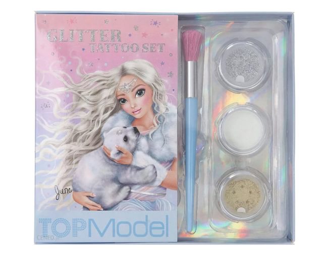 Top Model Glitter Tattoo Set