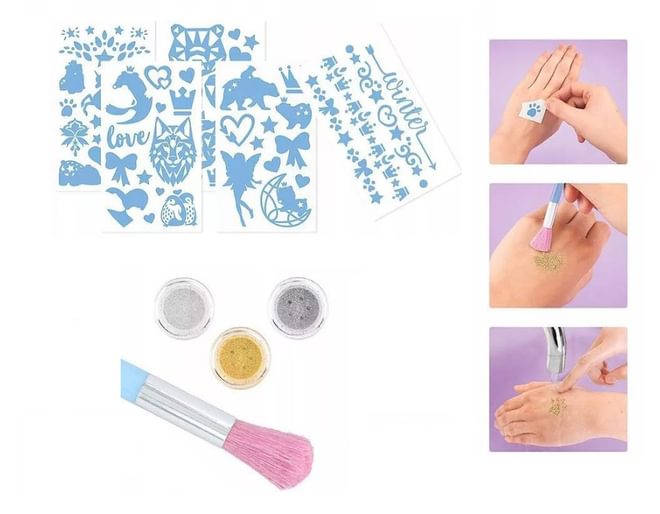 Depesche Glitter Tattoo Set 12043