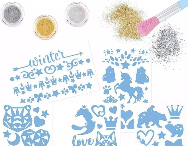 Glitter Tattoo Set