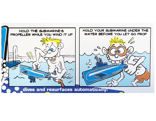 Clockwork Submarine House of Marbles