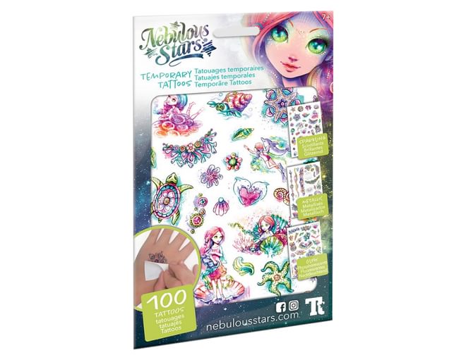 Nebulous Stars Temporary Tattoos