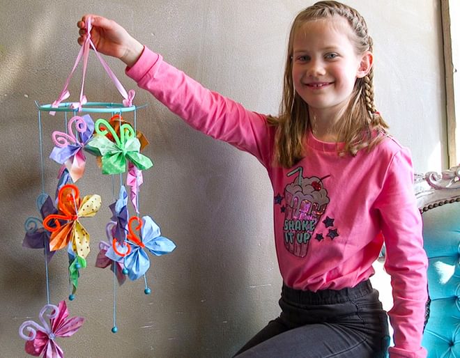 Make Origami Butterflies