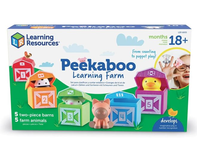 Learning Resources Peekaboo Learning Farm