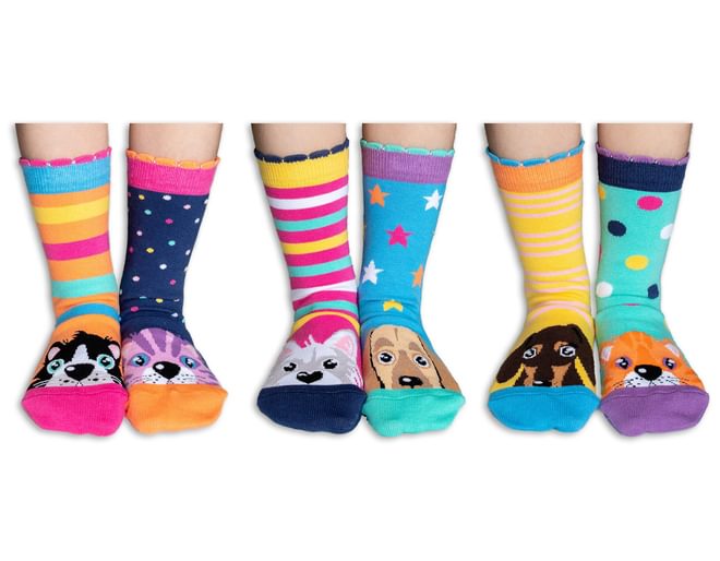 Peek-A-Boo United Odd Socks