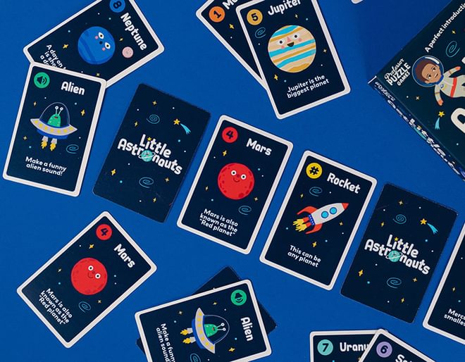 Little Astronauts Card Game