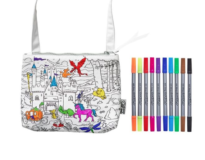 Eat Sleep Doodle Crossbody Bag