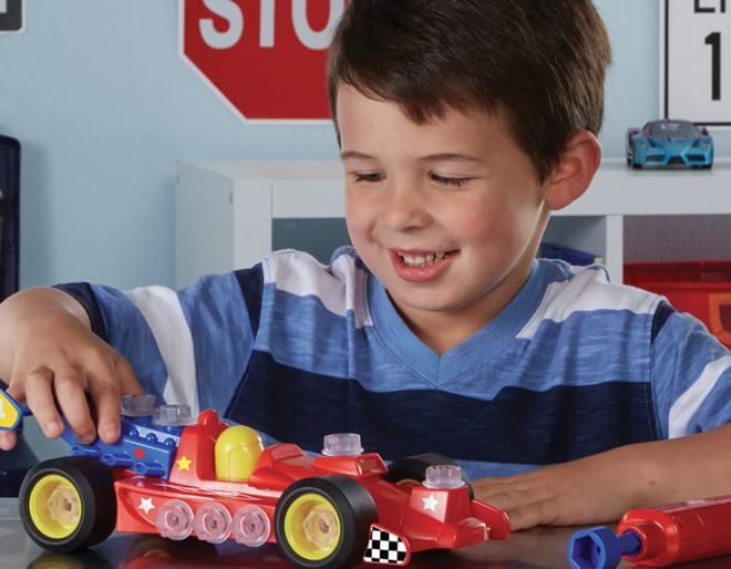 Power Play Race Car - Design & Drill Box