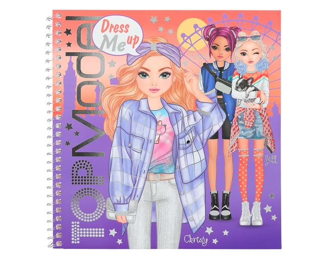 Top Model Dress Me Up Stickerbook