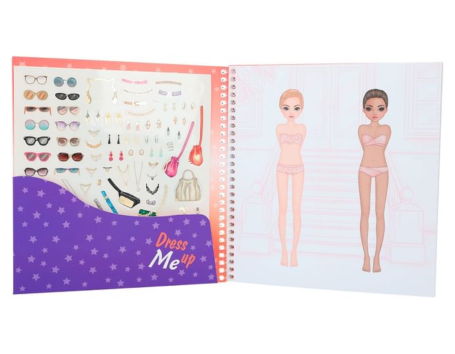 Dress Me Up Stickerbook