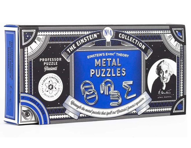 Einstein's E=MC2 Metal Puzzles