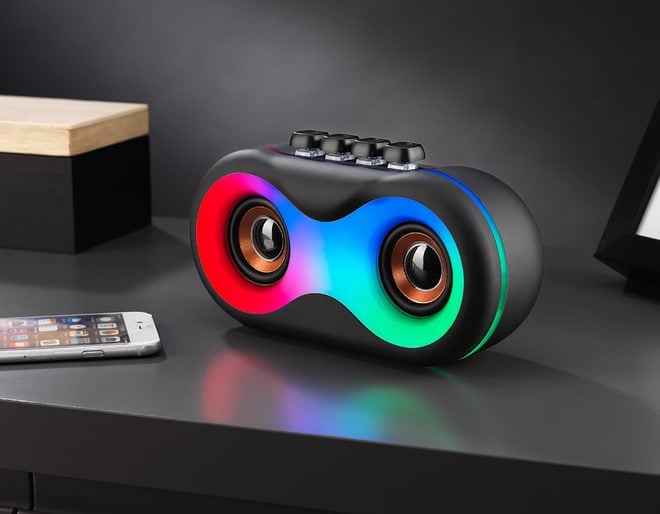 Light up shop bluetooth speaker