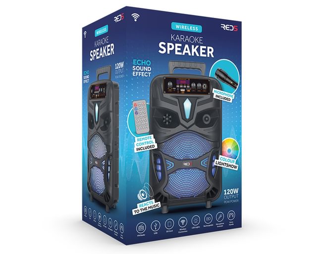Red5 Wireless Karaoke Speaker With Mic