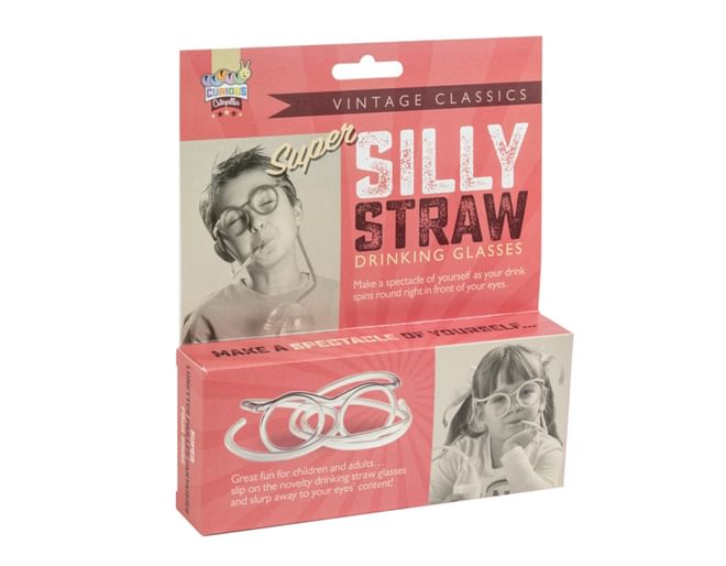 Silly Straw Drinking Glasses