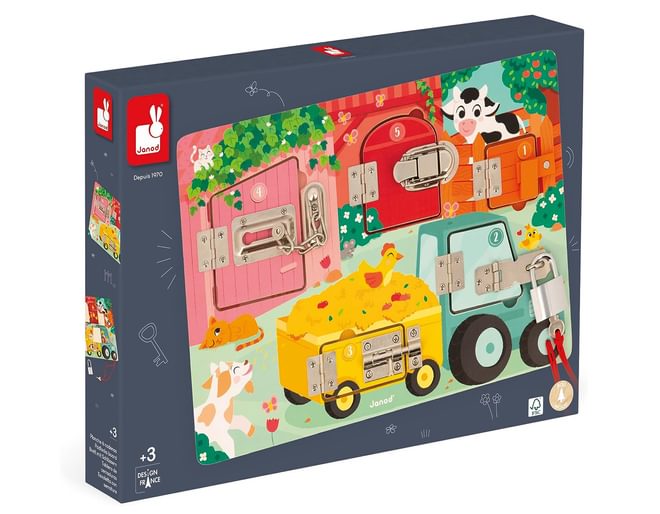 The Farm Padlock Board