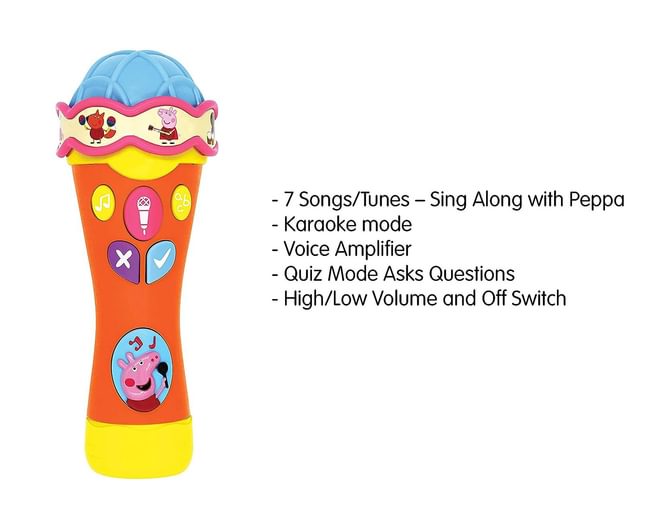 Peppa Pig Sing Learn Microphone