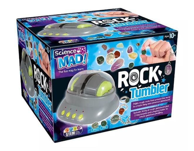 NEW Discovery Rock Tumbler with Jewelry making kit Rock Polisher Ages 10+  STEM