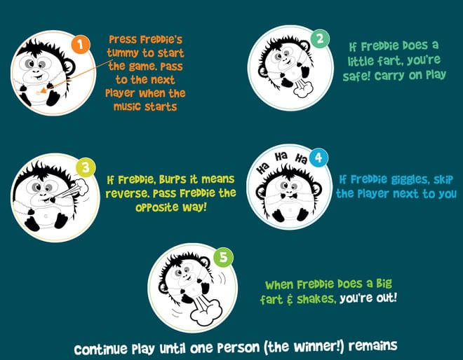 Farty Freddie Game Play