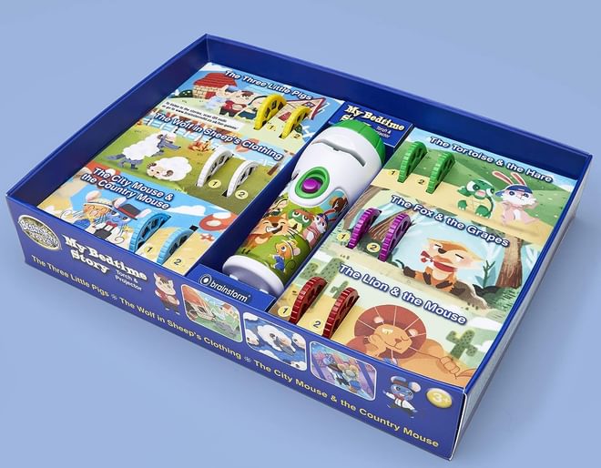 Brainstorm My Bedtime Story Torch & Projector