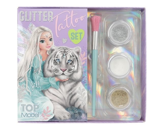 Top Model Glitter Tattoo Set Ice Friends