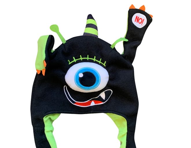 Glow in the dark alien hat