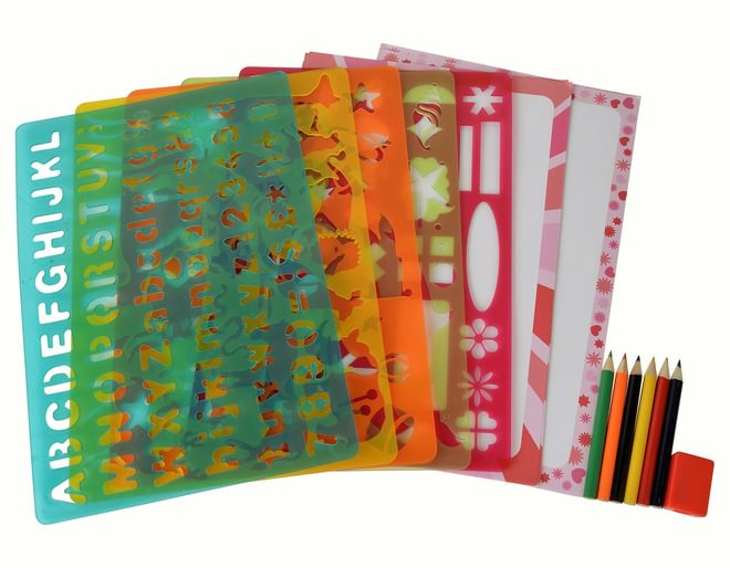 Big Box of Stencils Set