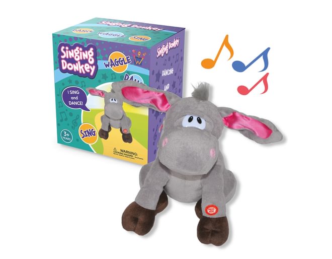 Dominick the donkey singing stuffed animal new arrivals