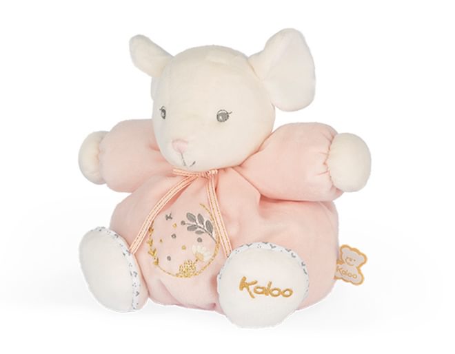 Chubby Pink Mouse Soft Toy