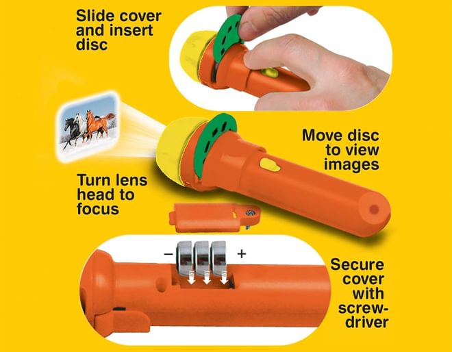 Horse Torch and Projector Instructions