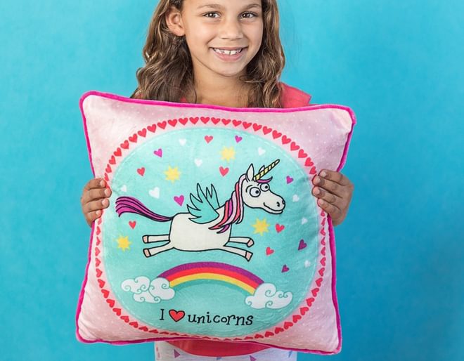 Tyrrell Katz Unicorn Plush Cushion