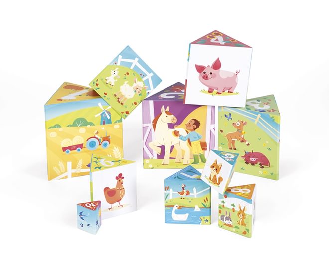 Janod 02651 Stacking Pyramid